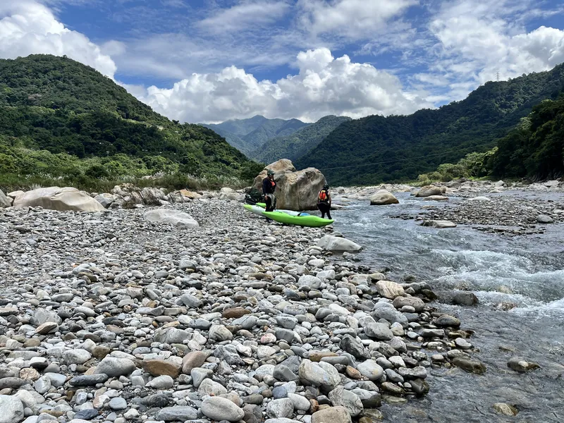 防汛道路釣客路下溪點